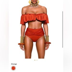 Victoria’s Secret (b Fyne) orange bikini with tags (brand new)